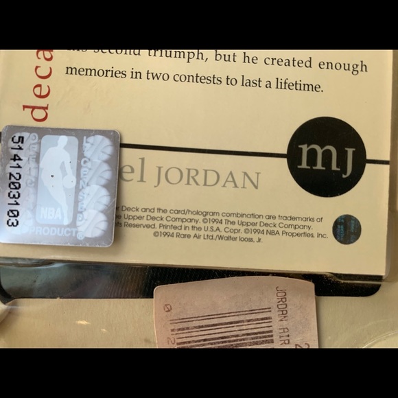 1995 Upper Deck Limited Edition Slammers - Picture 8 of 8